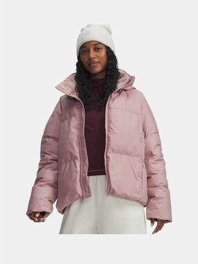 Under Armour Women's Blush Pink Puffer Jacket